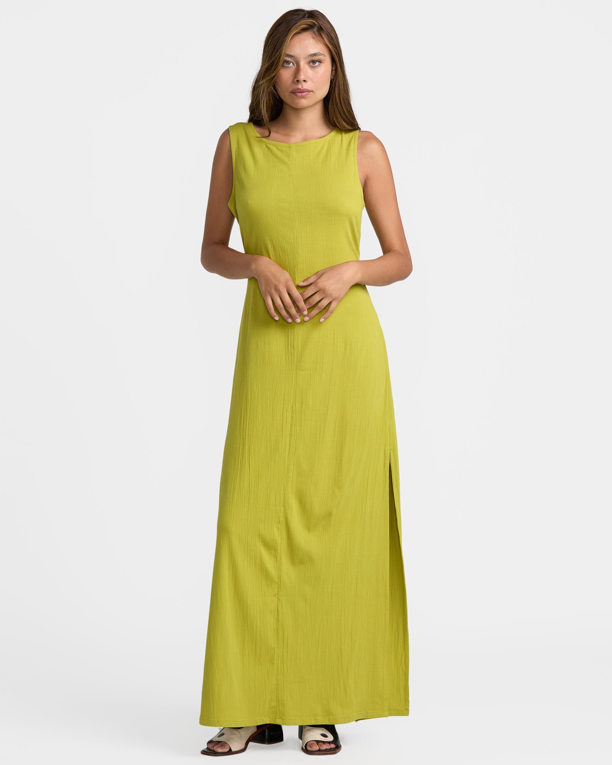 Audrey Maxi Dress - Martini Olive