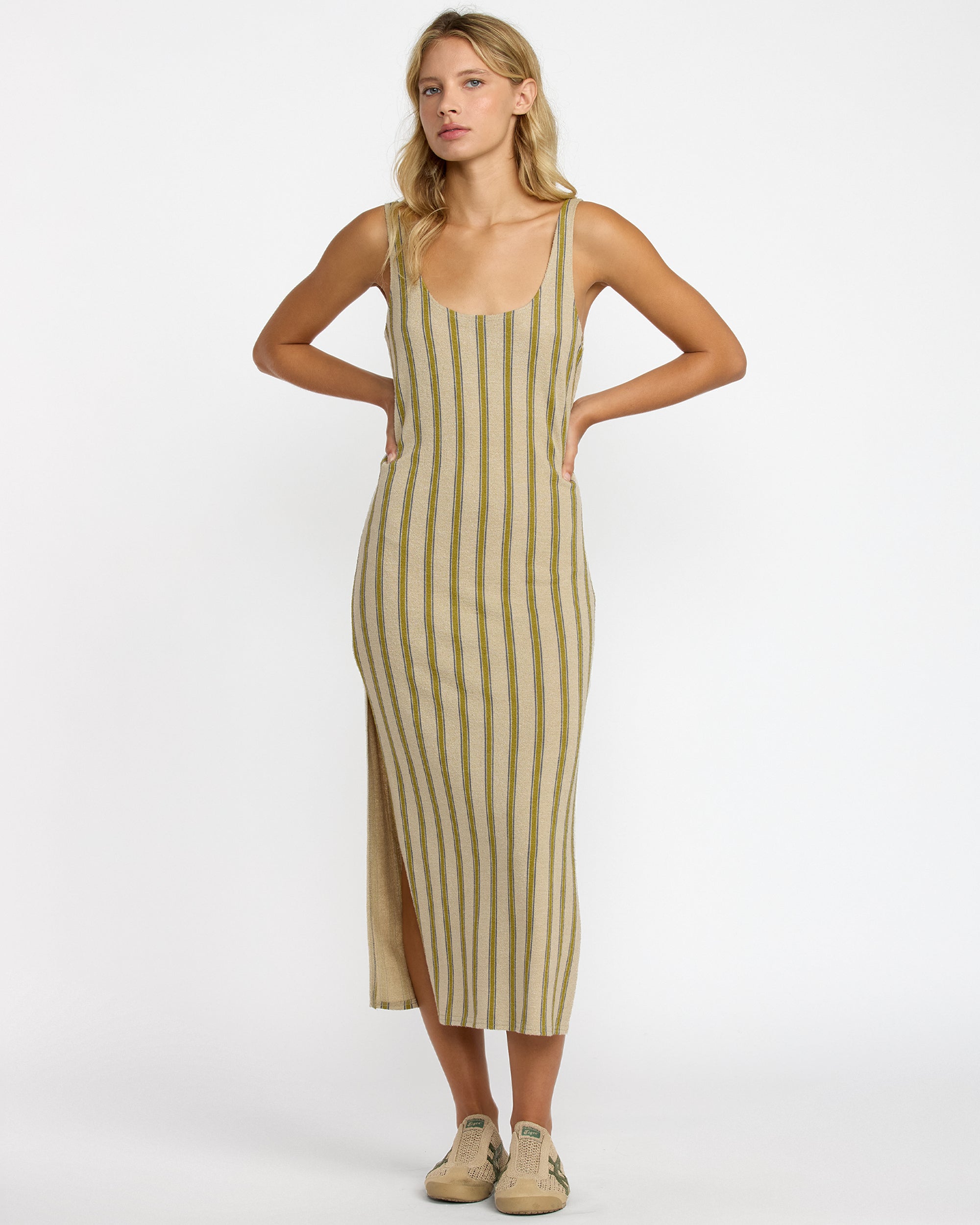 Willow Tank Dress - Eucalyptus