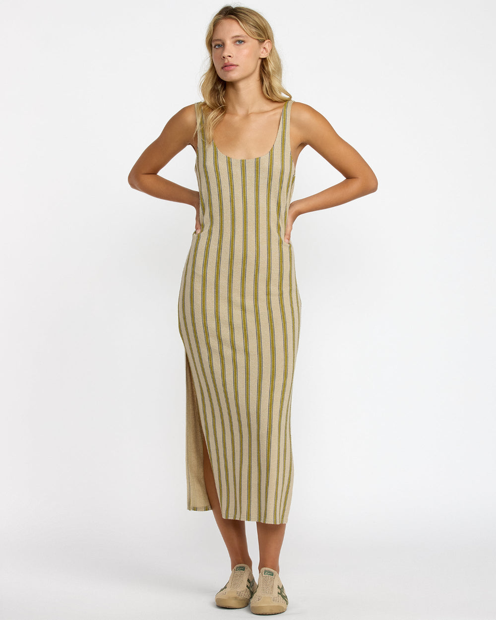 Willow Tank Dress - Eucalyptus
