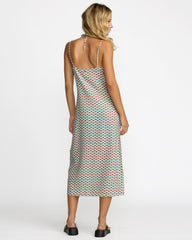 Jade Midi Dress - Sky Blue