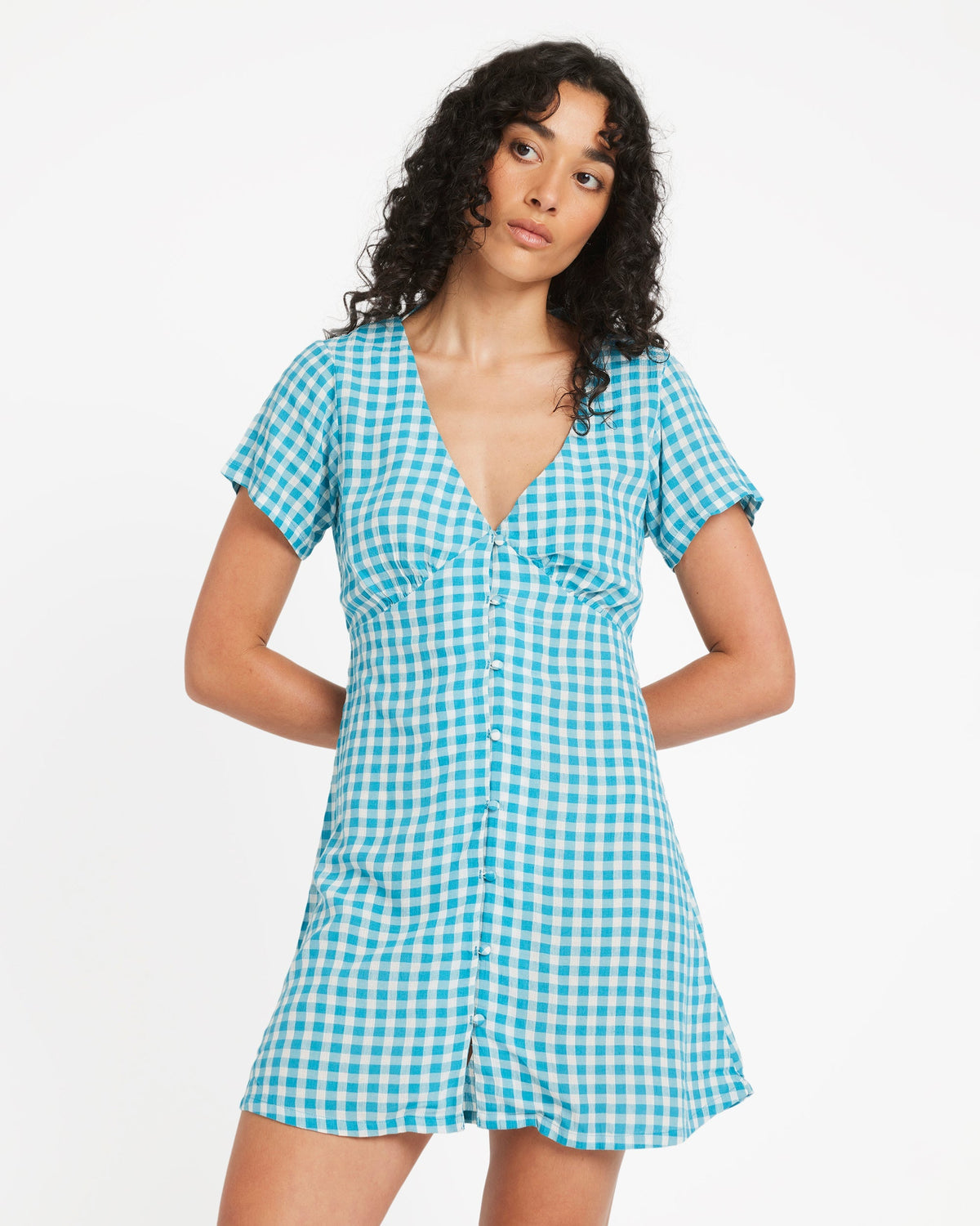 Joan Mini Dress - Moondust