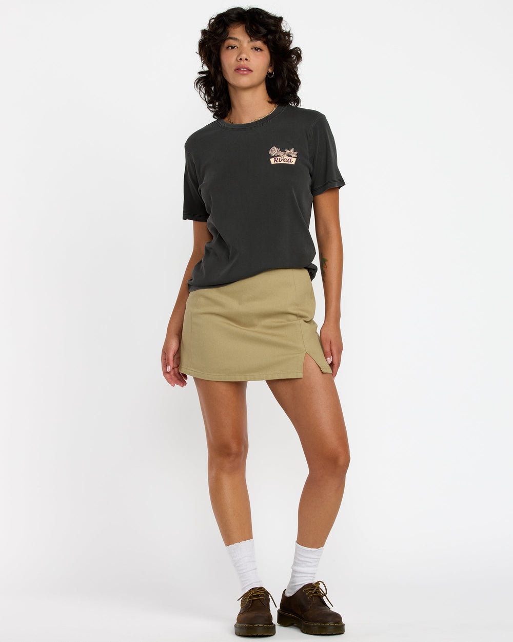 Reform Skirt - Olive Grey