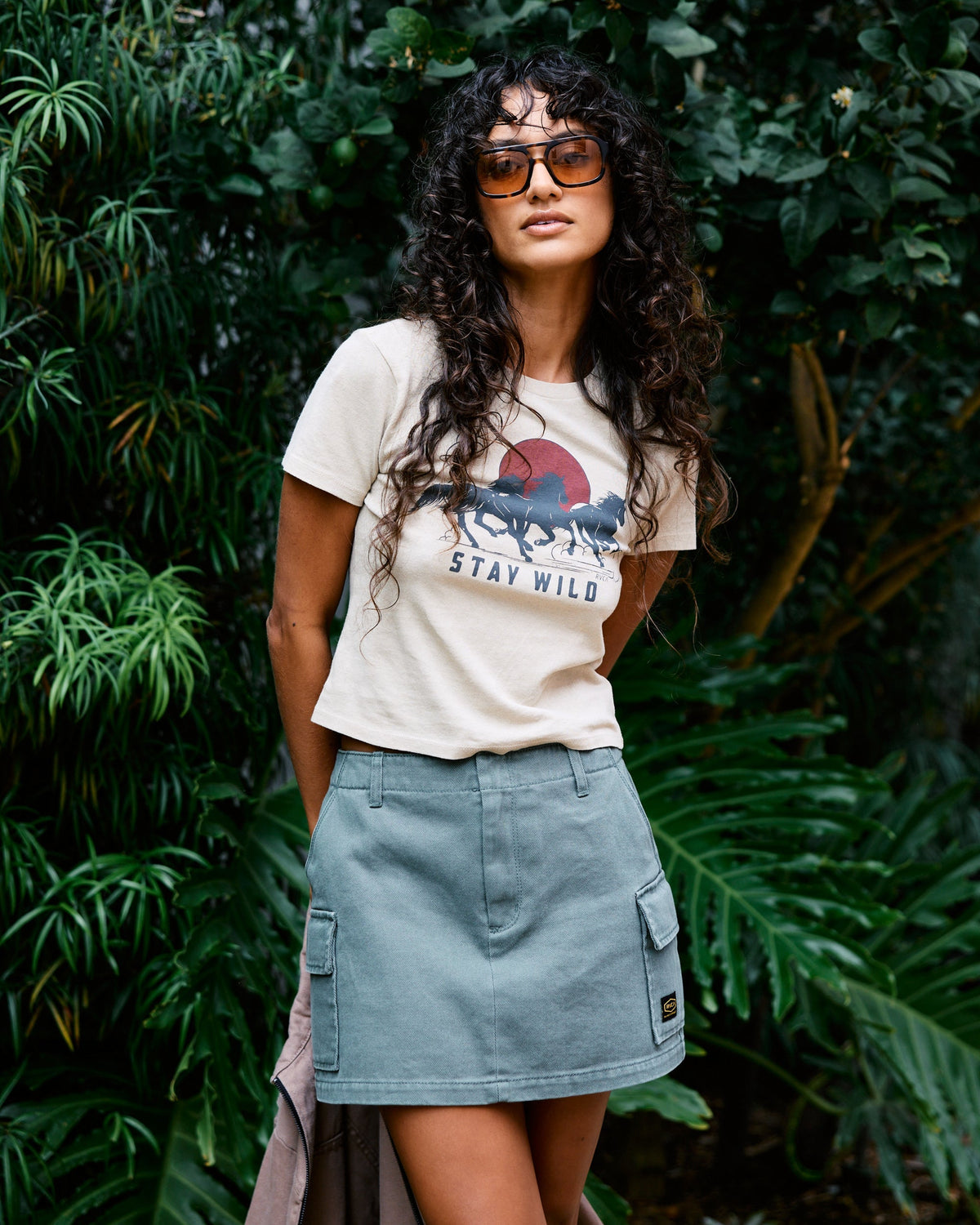 Dayshift Skort - Fir Green