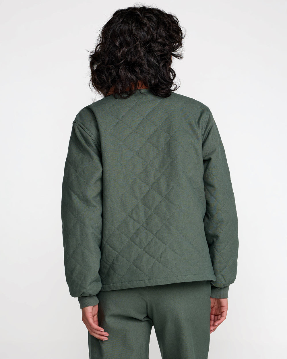 Clover Quilted Jacket - Wintermoss