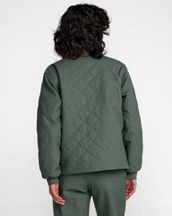 Clover Quilted Jacket - Wintermoss