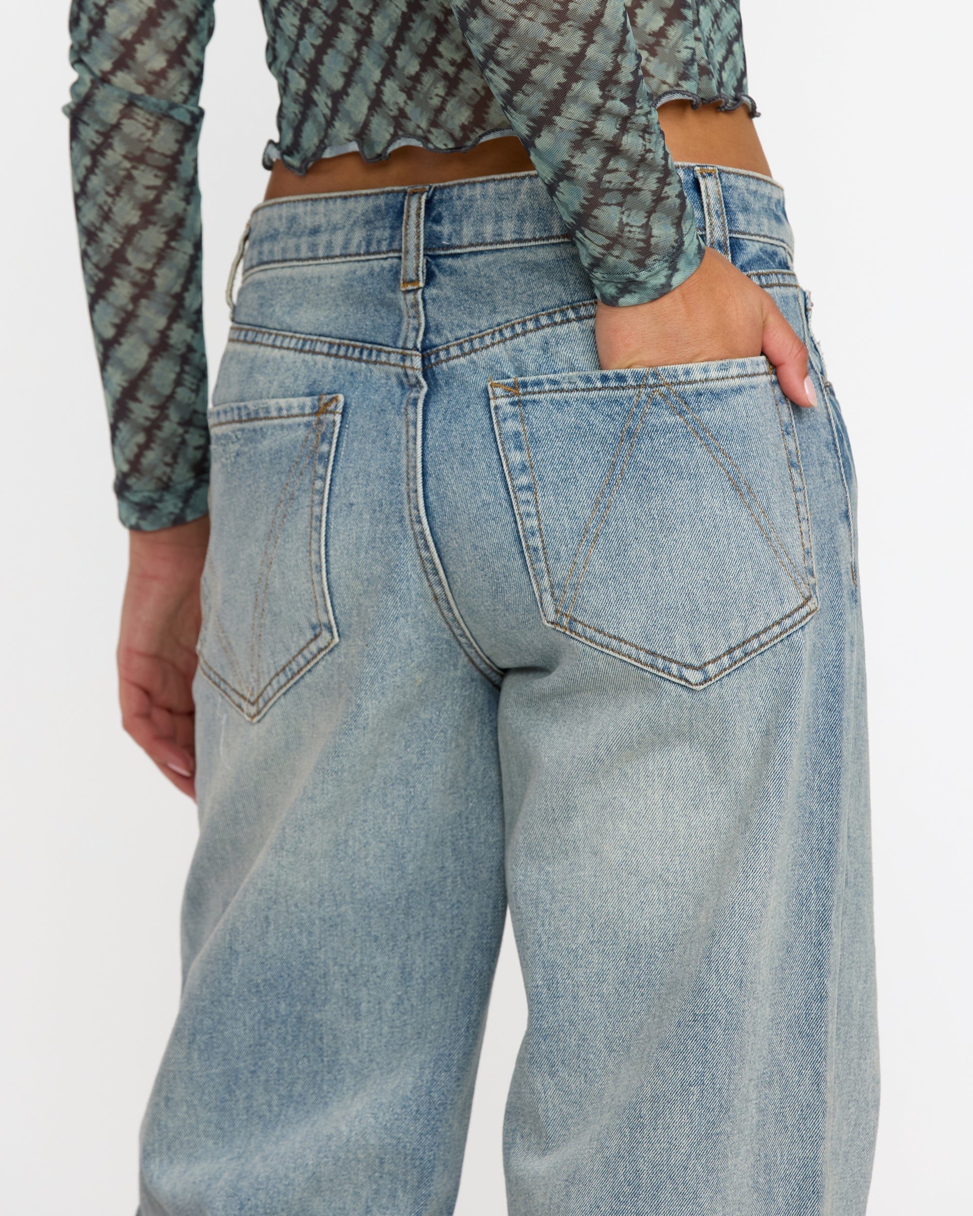 Coco II Denim Pant - Light Vintage Indigo