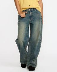 Loosey Pant - Dusty Blue Wash