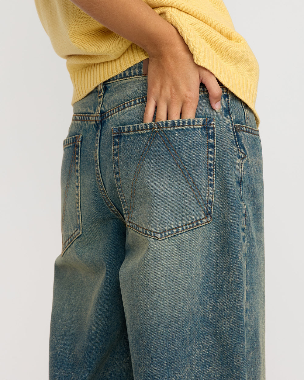 Loosey Pant - Dusty Blue Wash