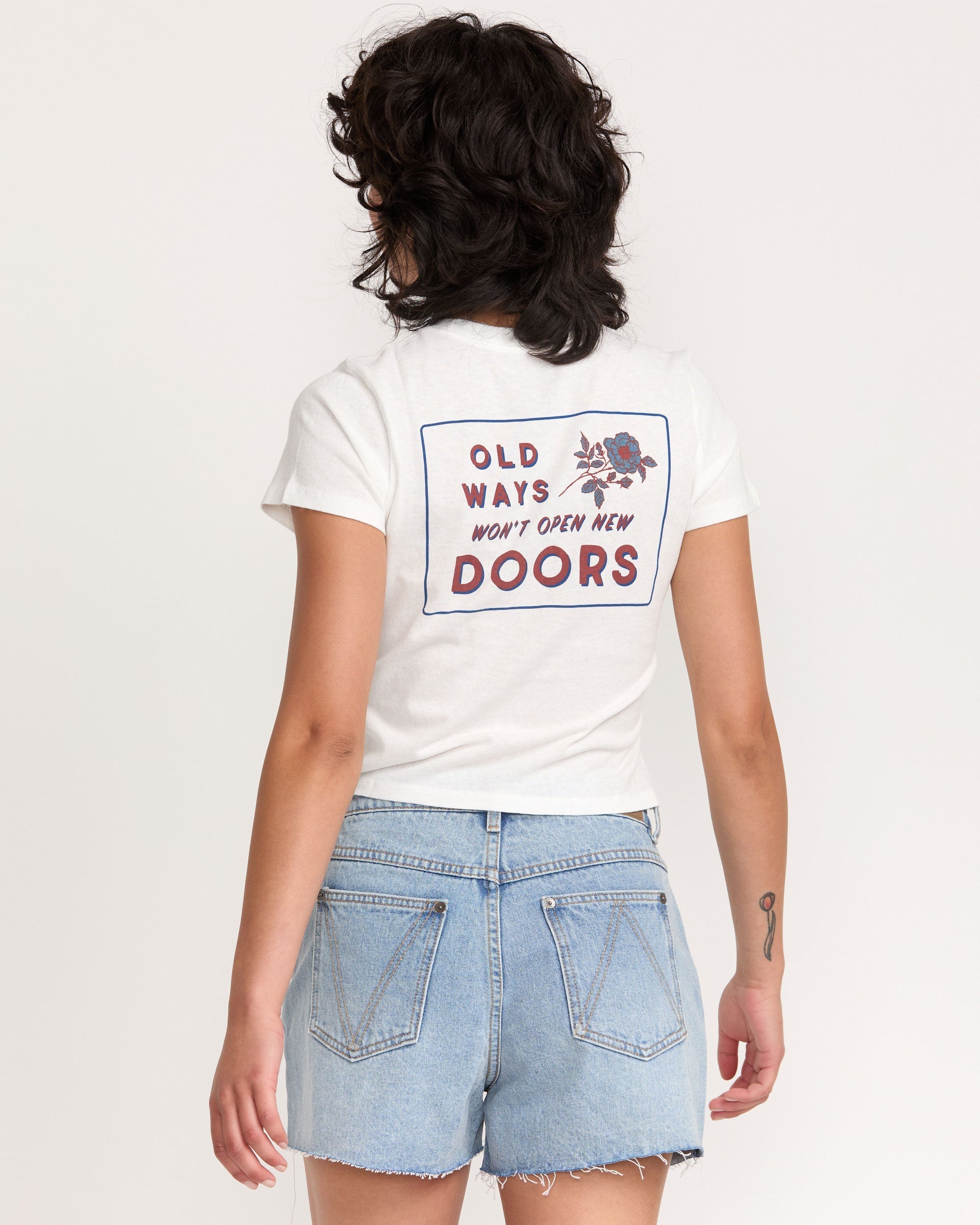 Pacific Denim Short - Bleached Indigo