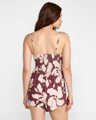Sienna Romper - Terra Brown