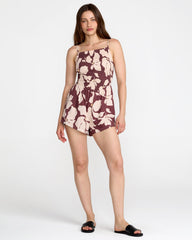 Sienna Romper - Terra Brown
