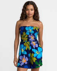 Kat Romper - Blue Hawaii