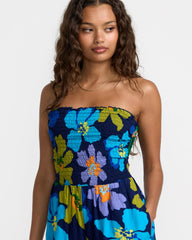 Kat Romper - Blue Hawaii