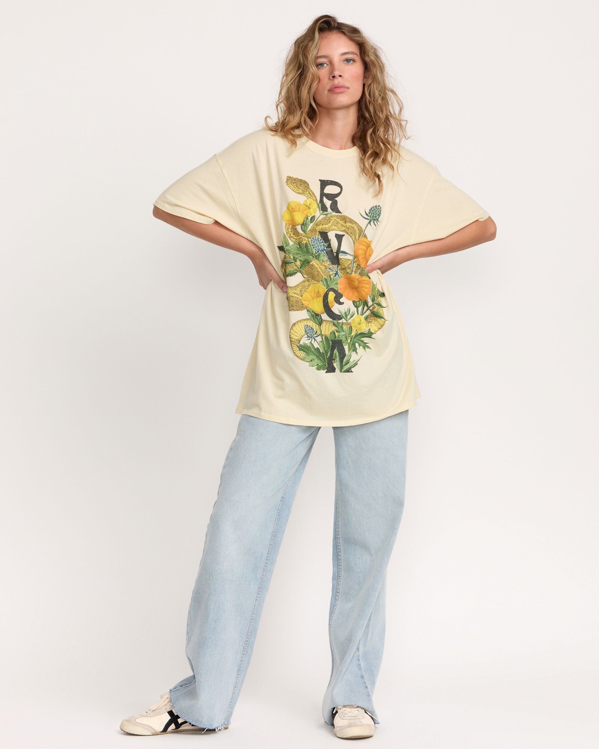 Baggie Tee - Cream