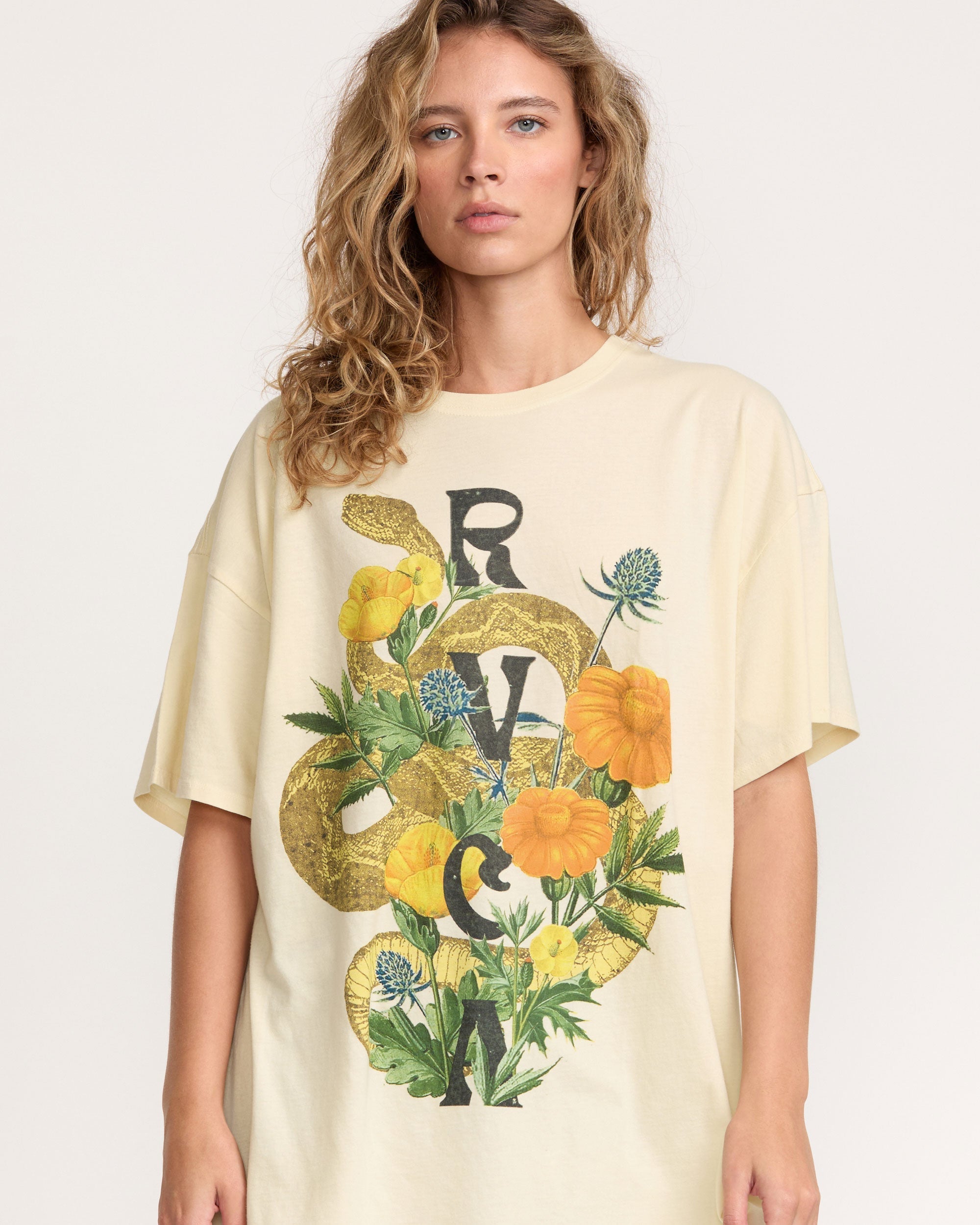 Baggie Tee - Cream
