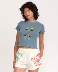 Lauryn Alvarez 411 Tee - Vintage Navy