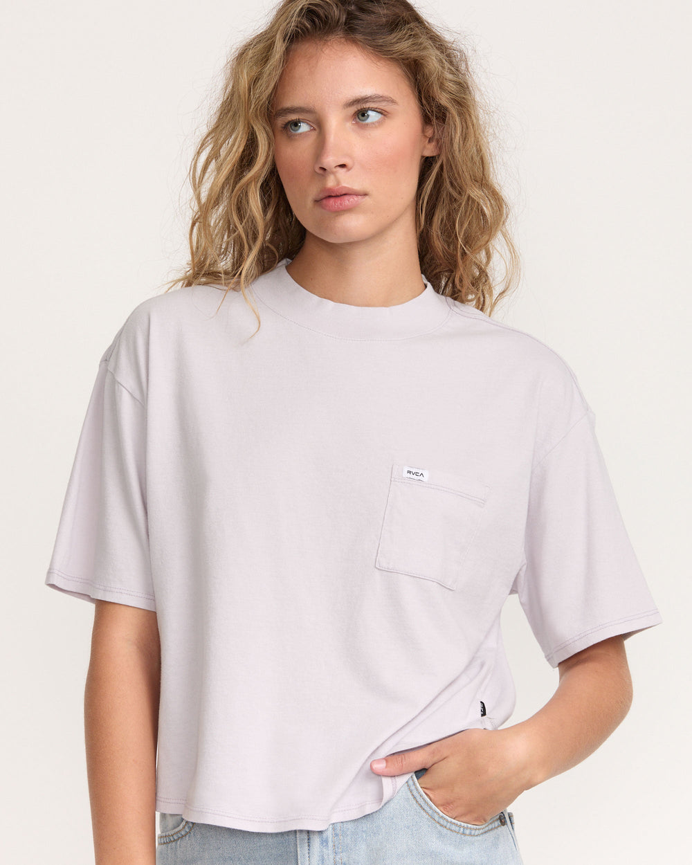 Kinney Tee Pocket PTC - Fog