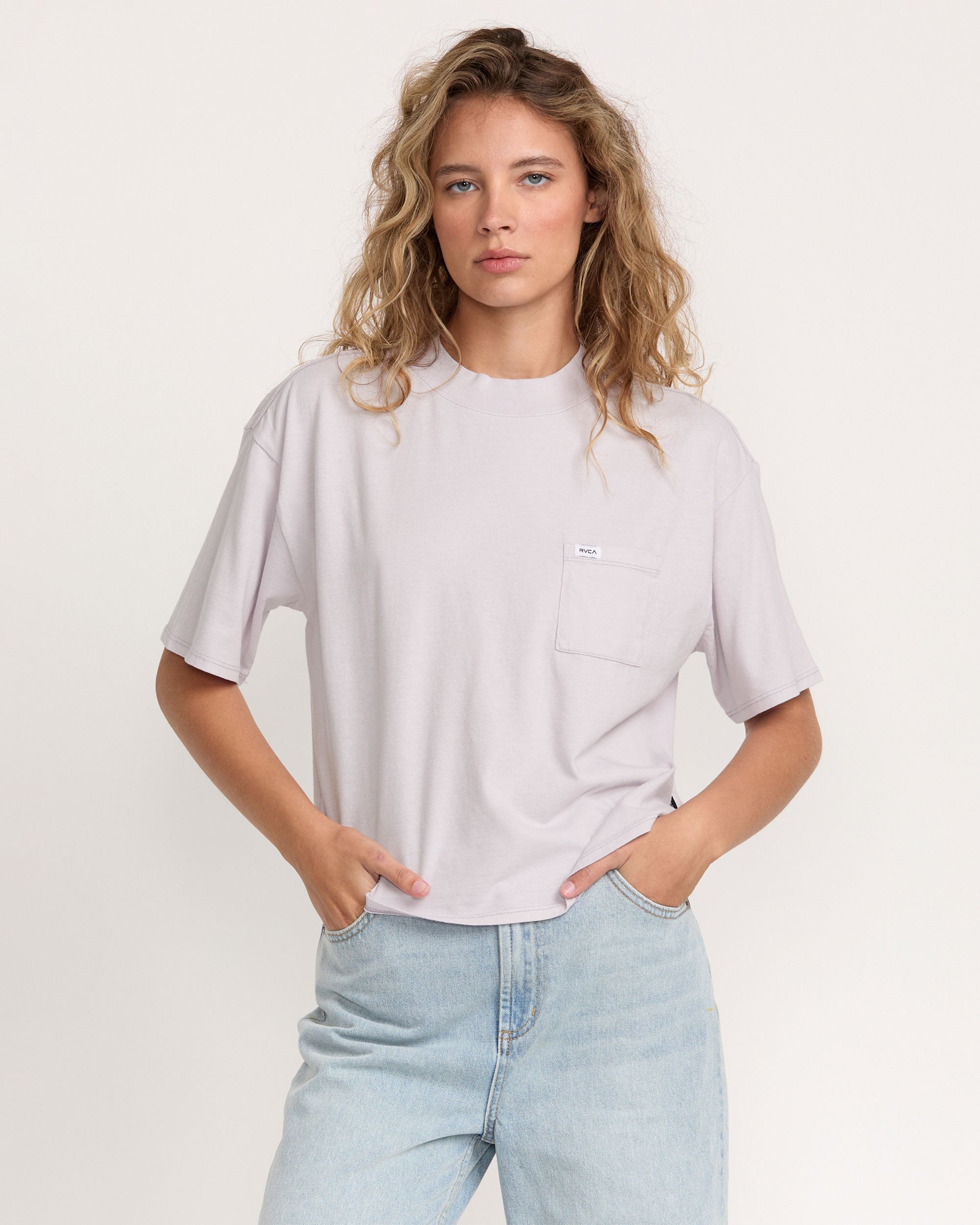 Kinney Tee Pocket PTC - Fog
