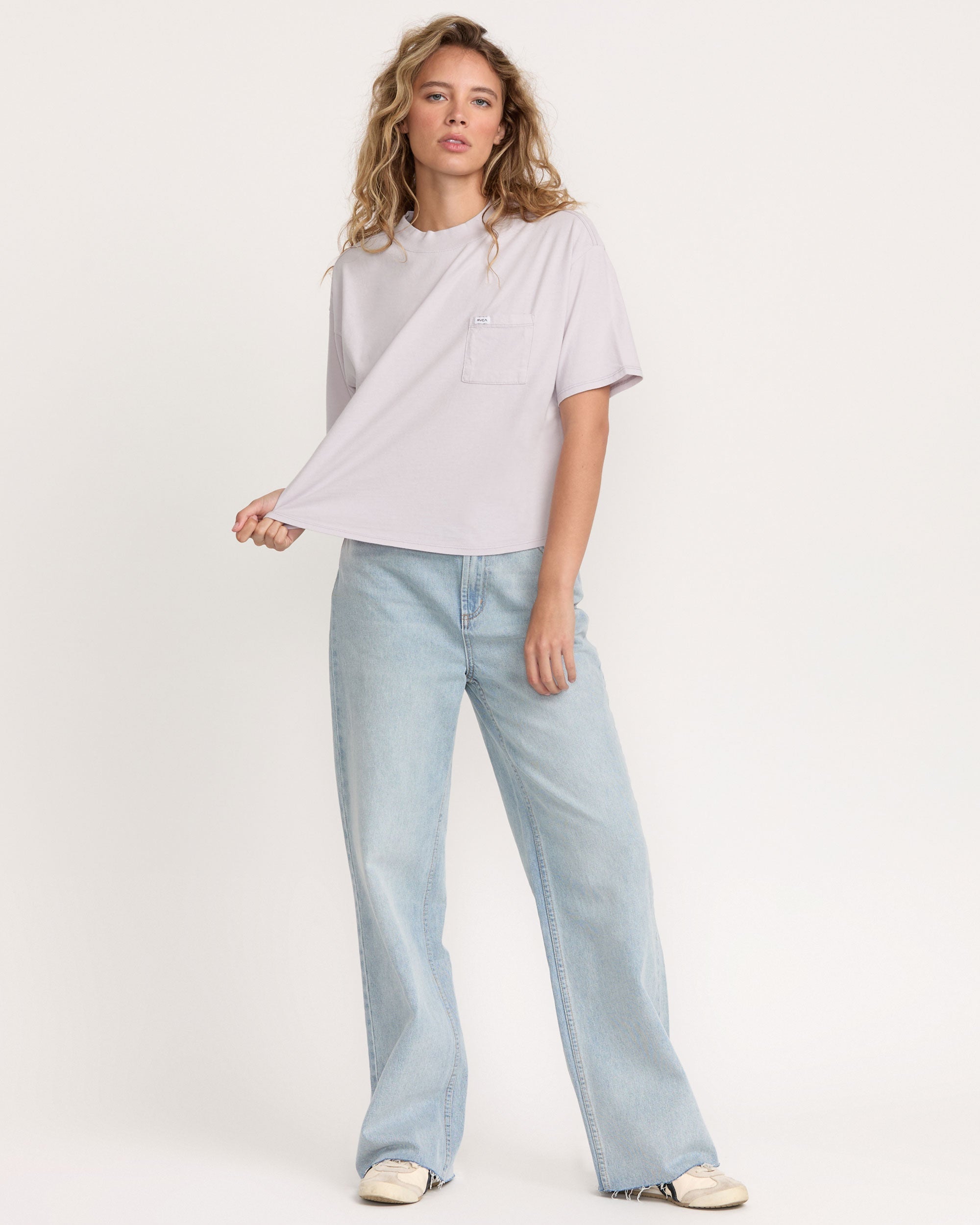Kinney Tee Pocket PTC - Fog