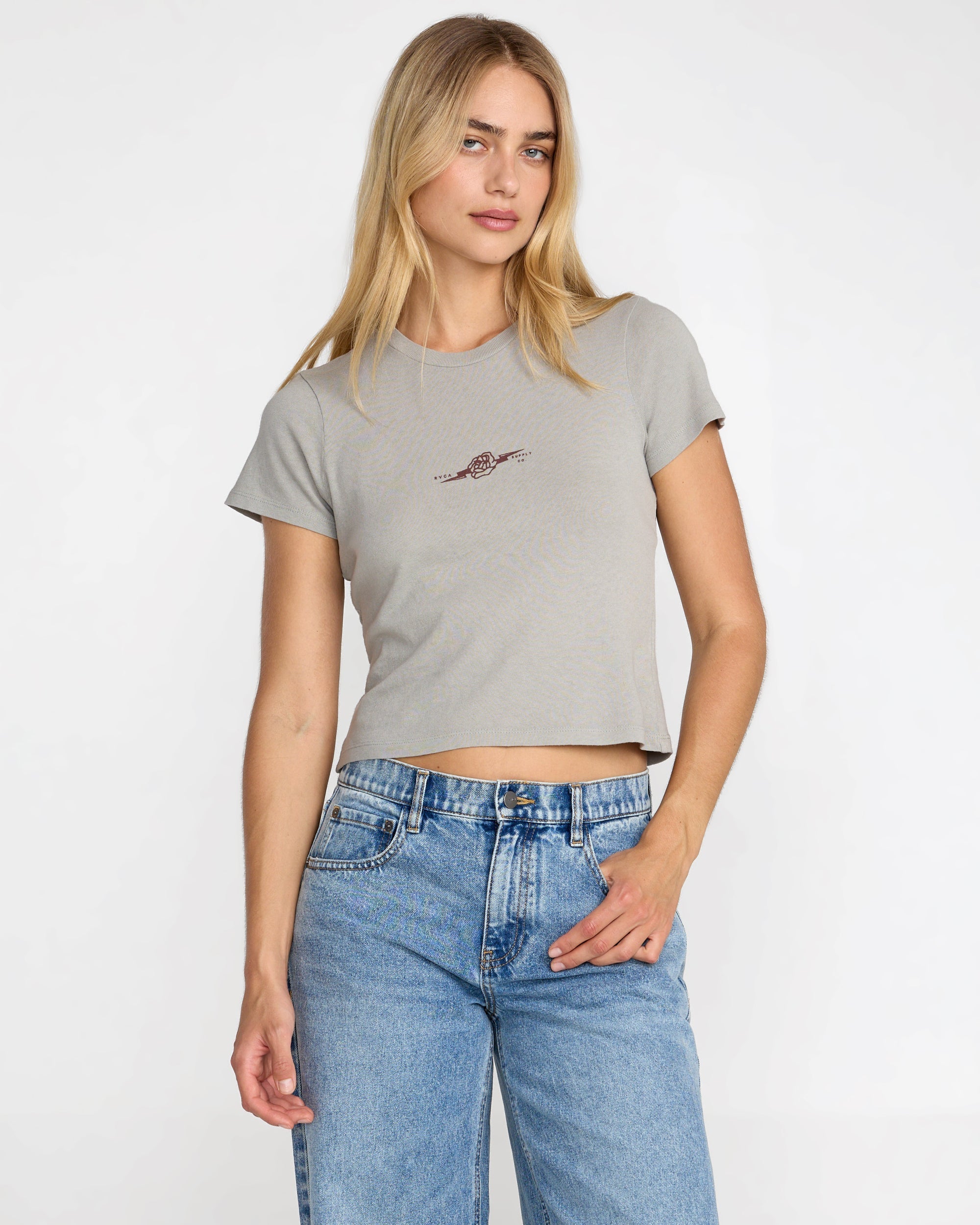 411 Tee - Sky Grey