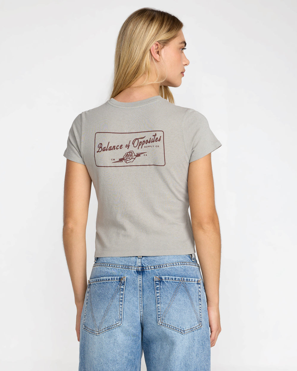 411 Tee - Sky Grey