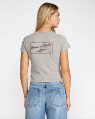 411 Tee - Sky Grey