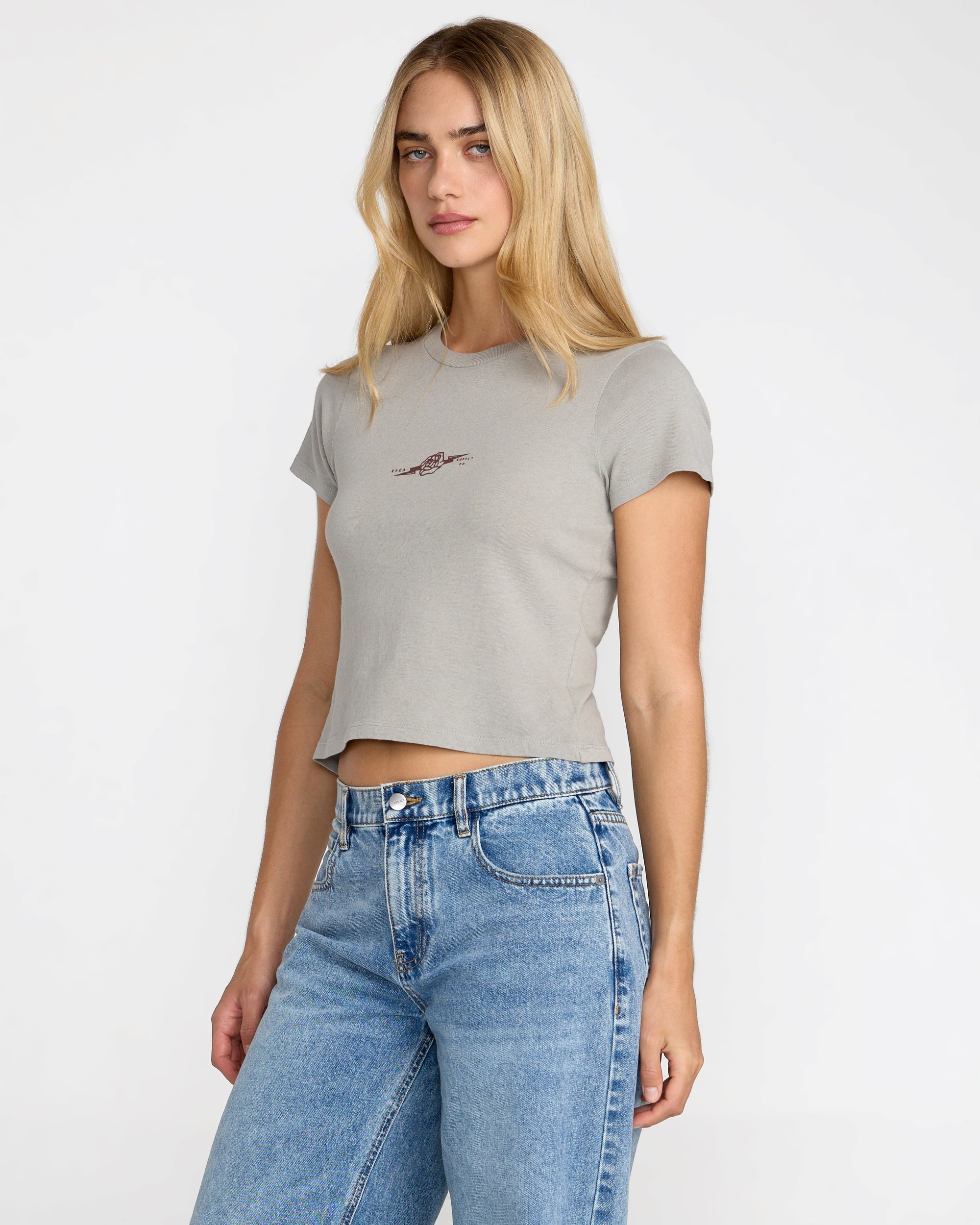411 Tee - Sky Grey