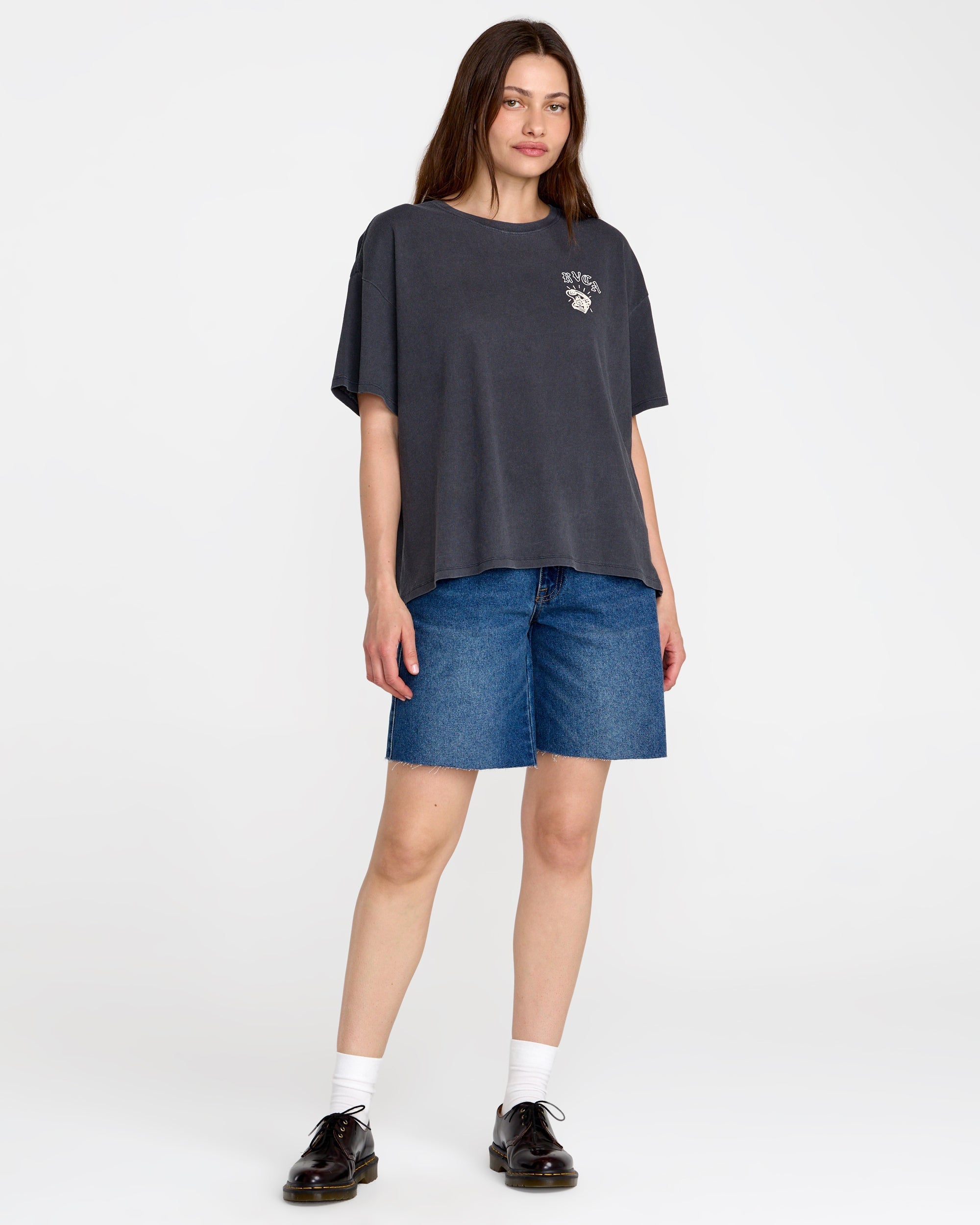 Move On BF Tee - Graphite