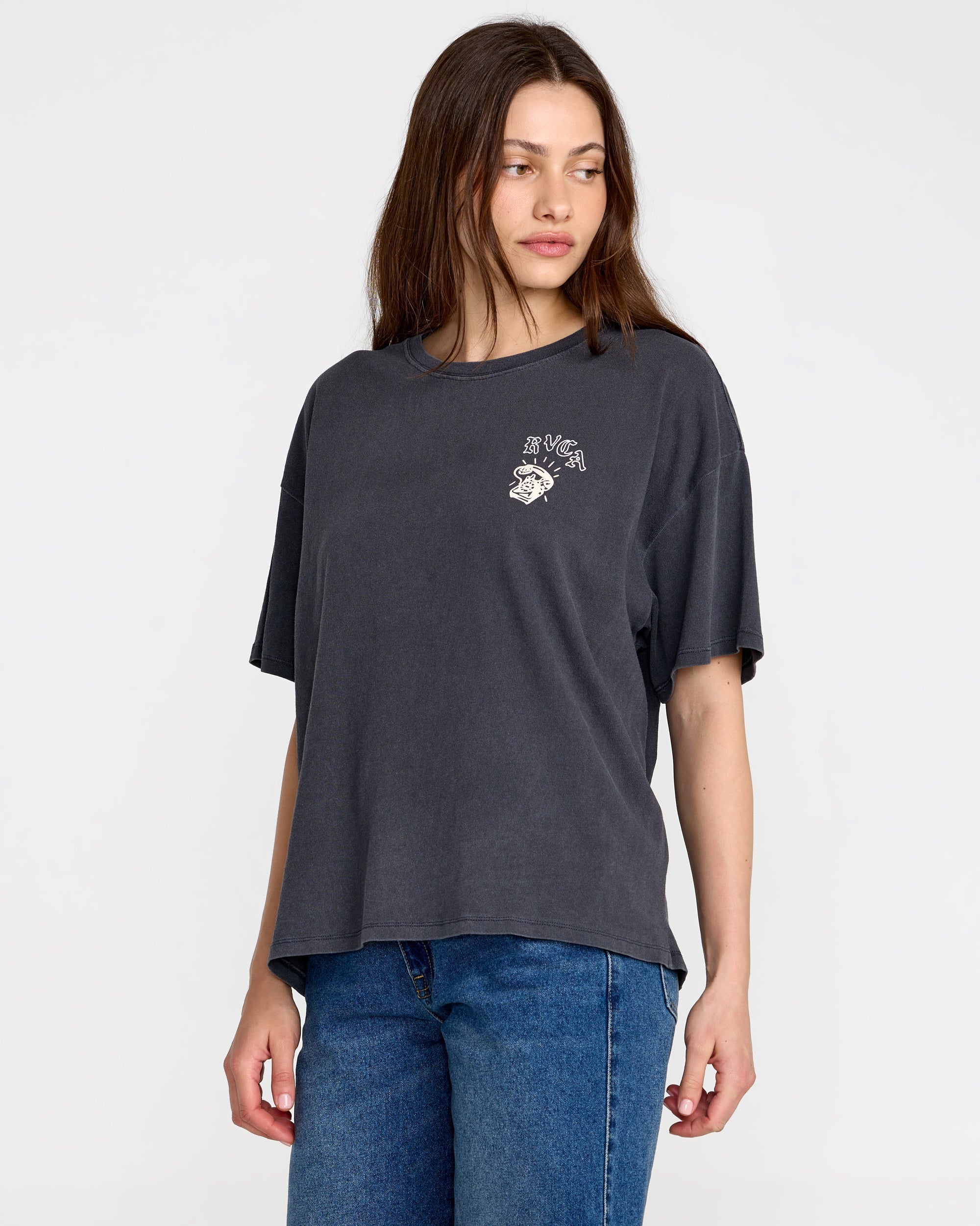 Move On BF Tee - Graphite