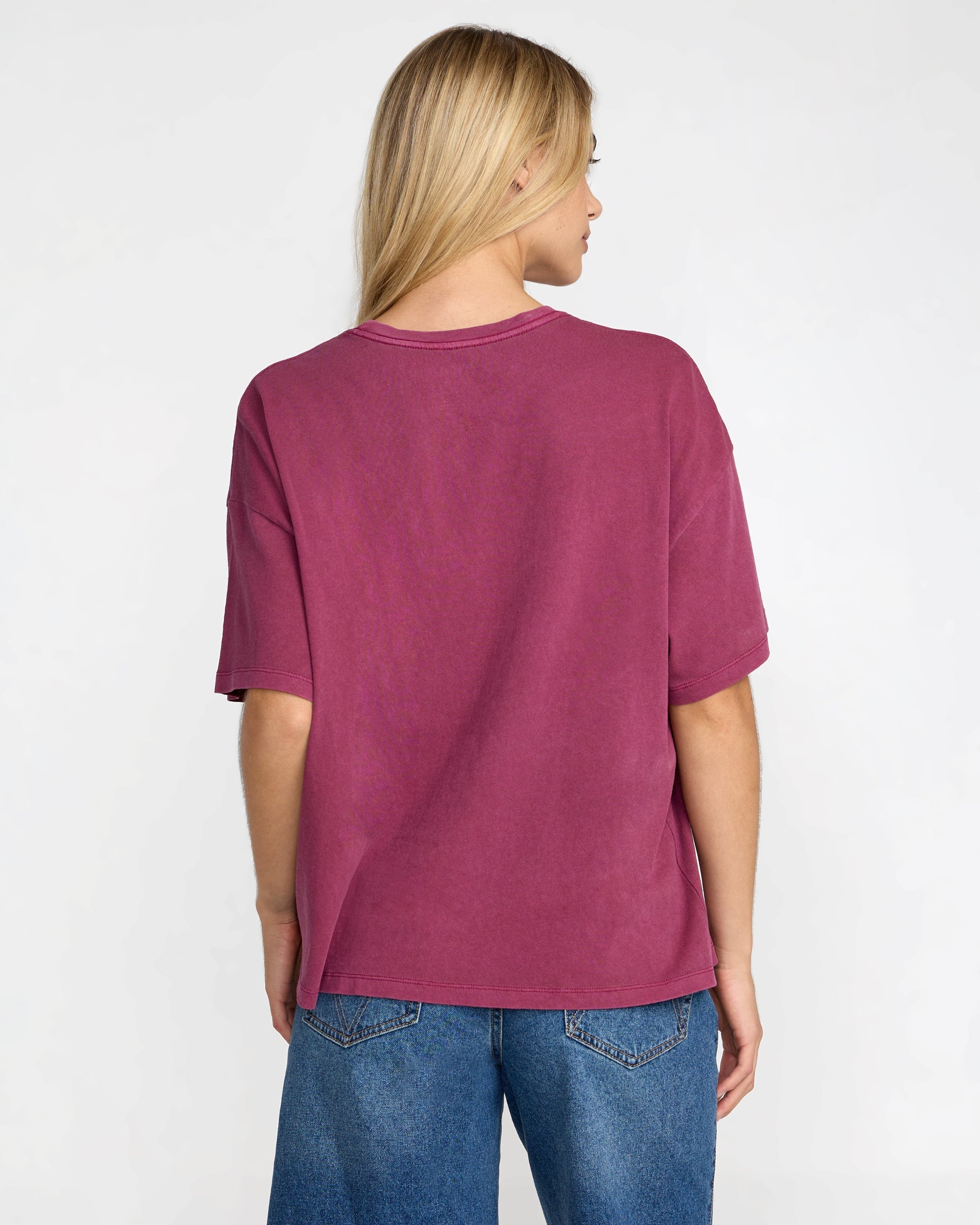 Move On BF Tee - Mulberry
