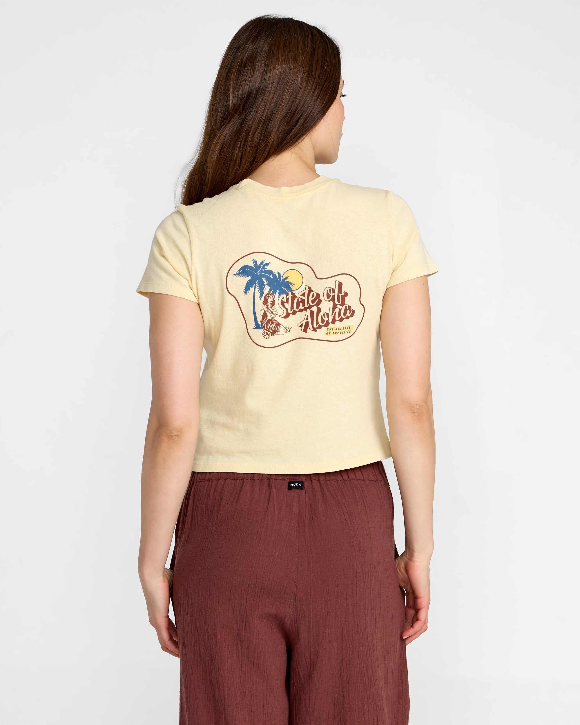 State Of Aloha II Tee - Sea Mist