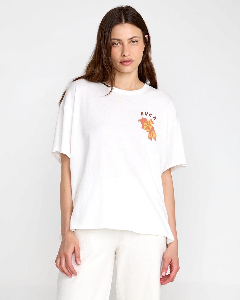 Aloha BF Tee - Vintage White