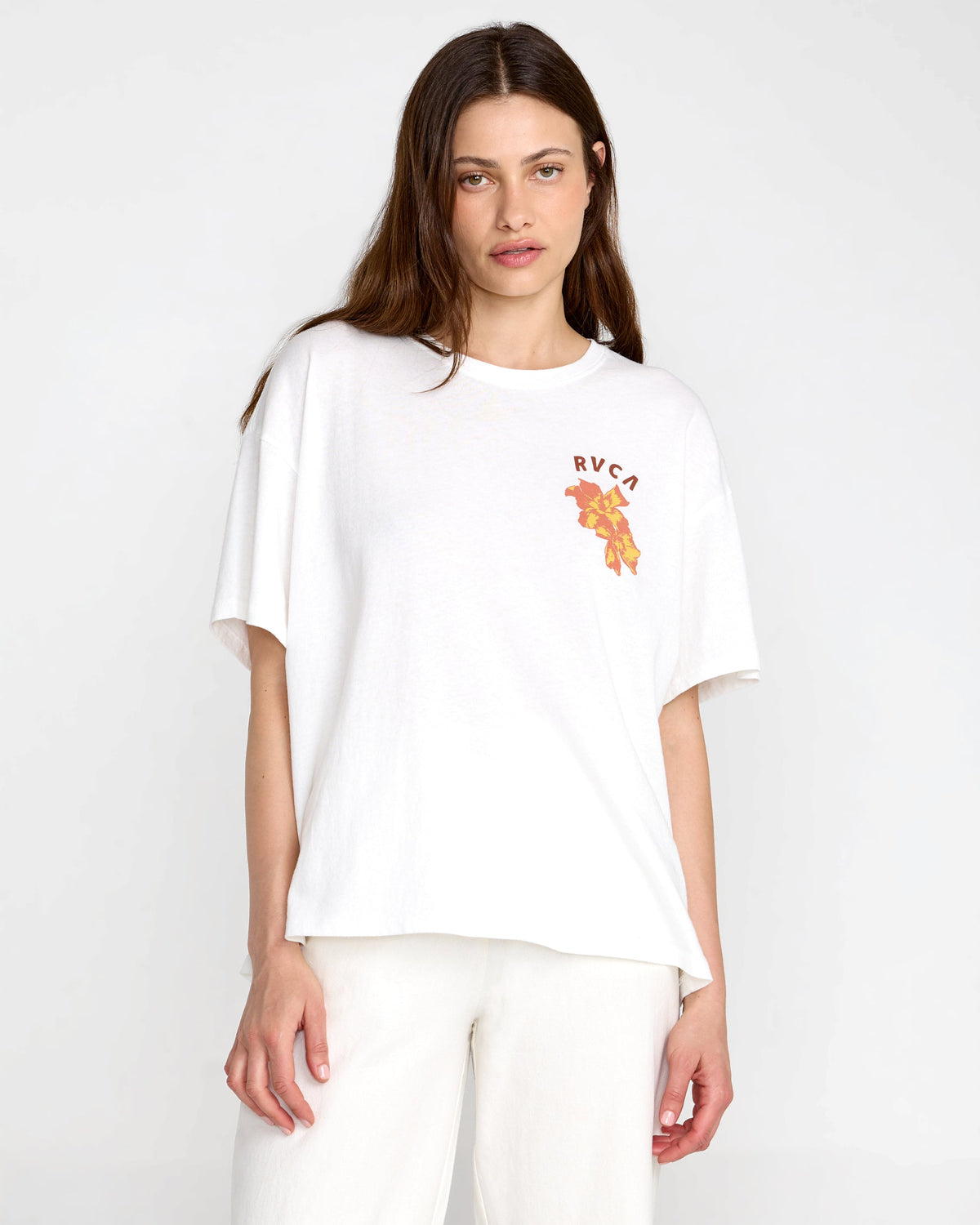 Aloha BF Tee - Vintage White