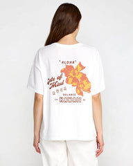 Aloha BF Tee - Vintage White