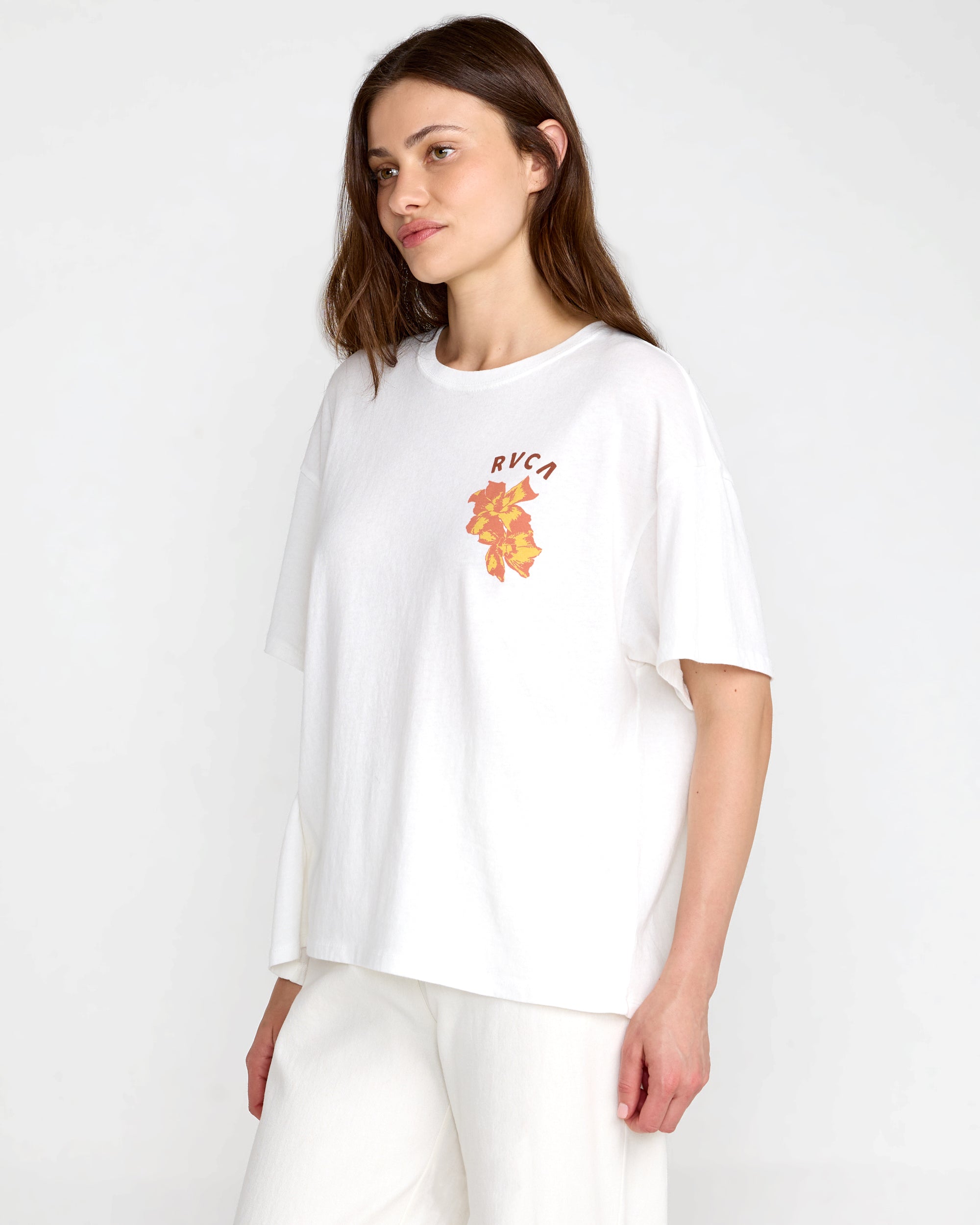 Aloha BF Tee - Vintage White