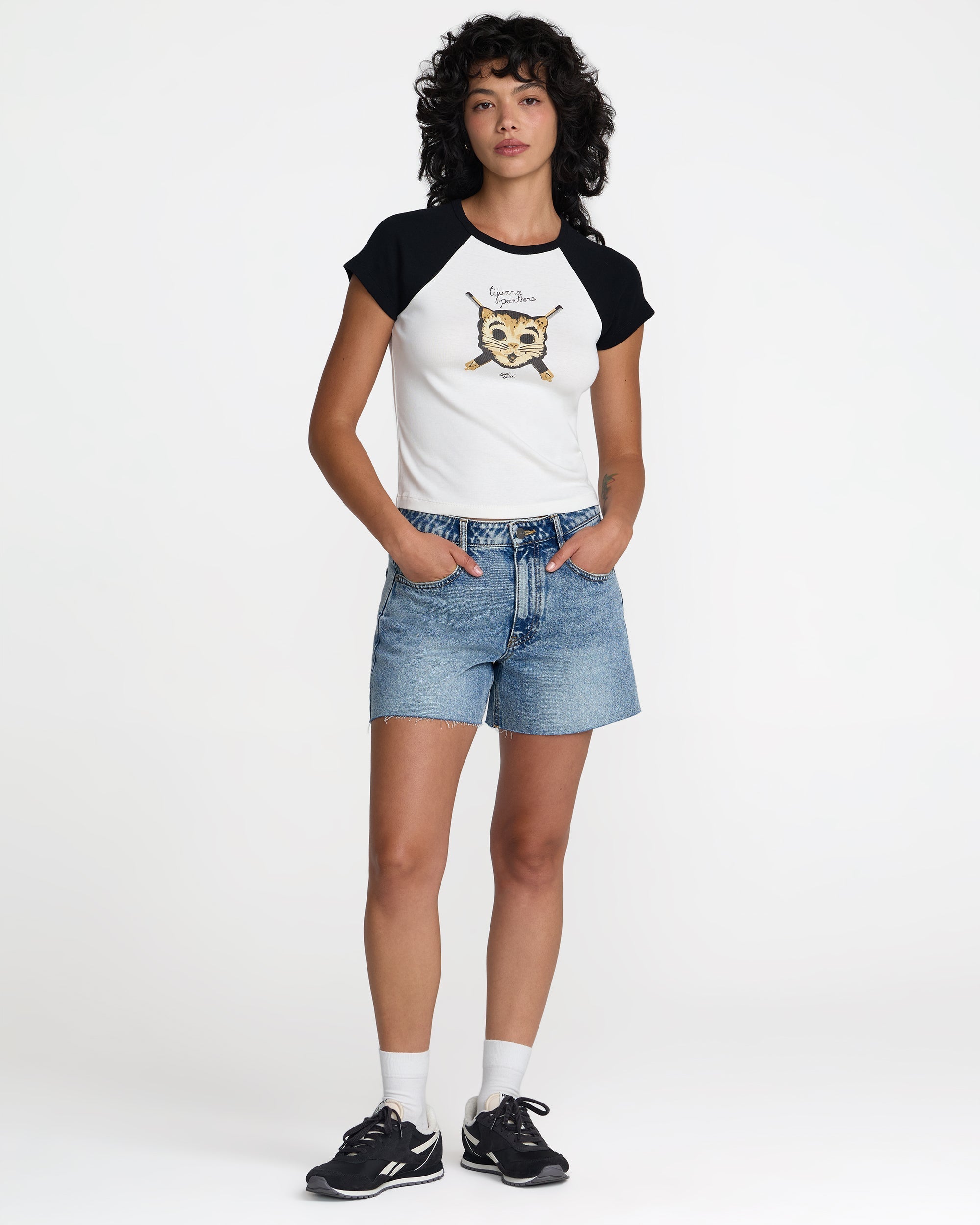 Tijuana Panthers Raglan - Natural