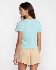 Keep Growing 411 Tee - Aqua Haze