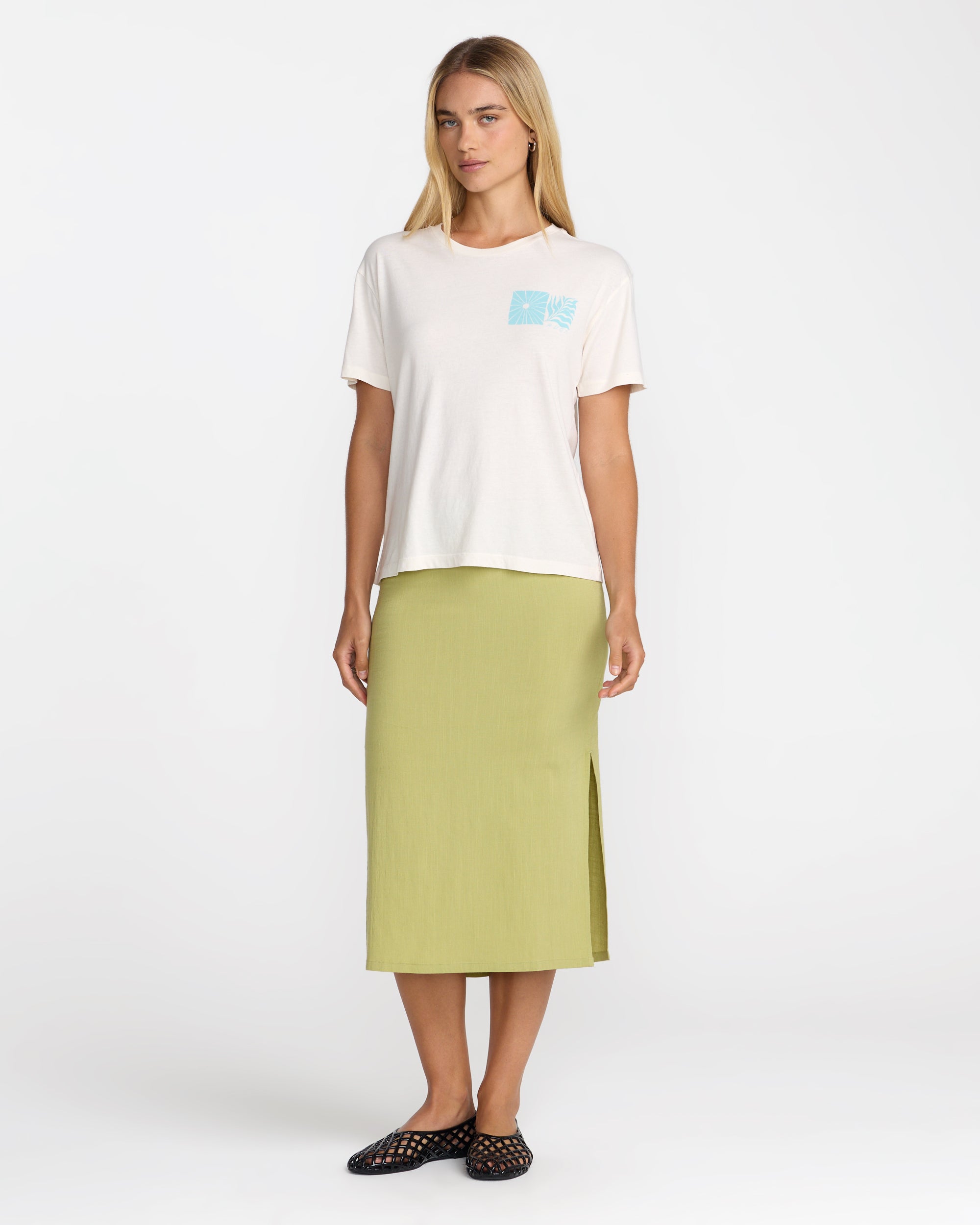 Sun Tides Icon Tee - Cloud