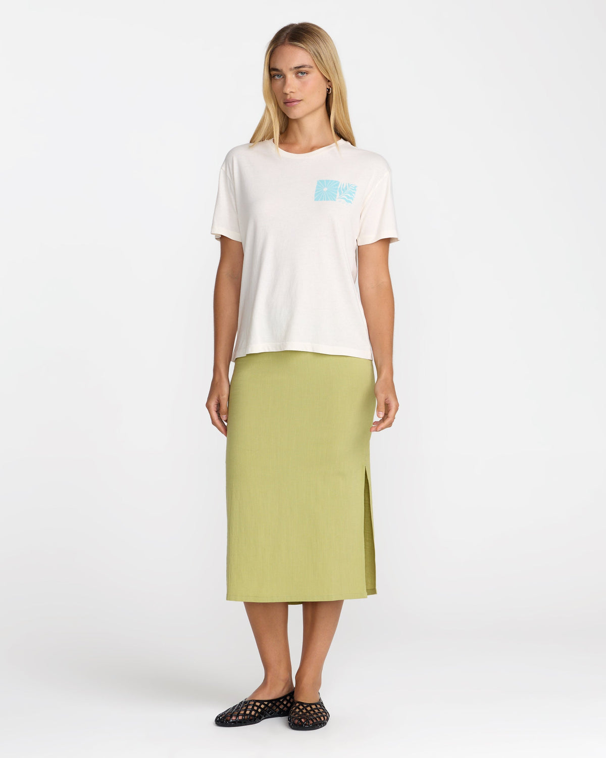 Sun Tides Icon Tee - Cloud