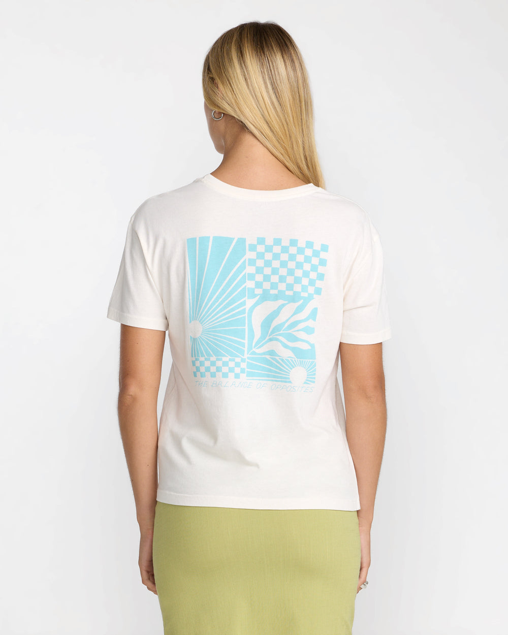 Sun Tides Icon Tee - Cloud
