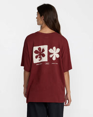 Open Minds Boyfriend Tee - Madder Brown
