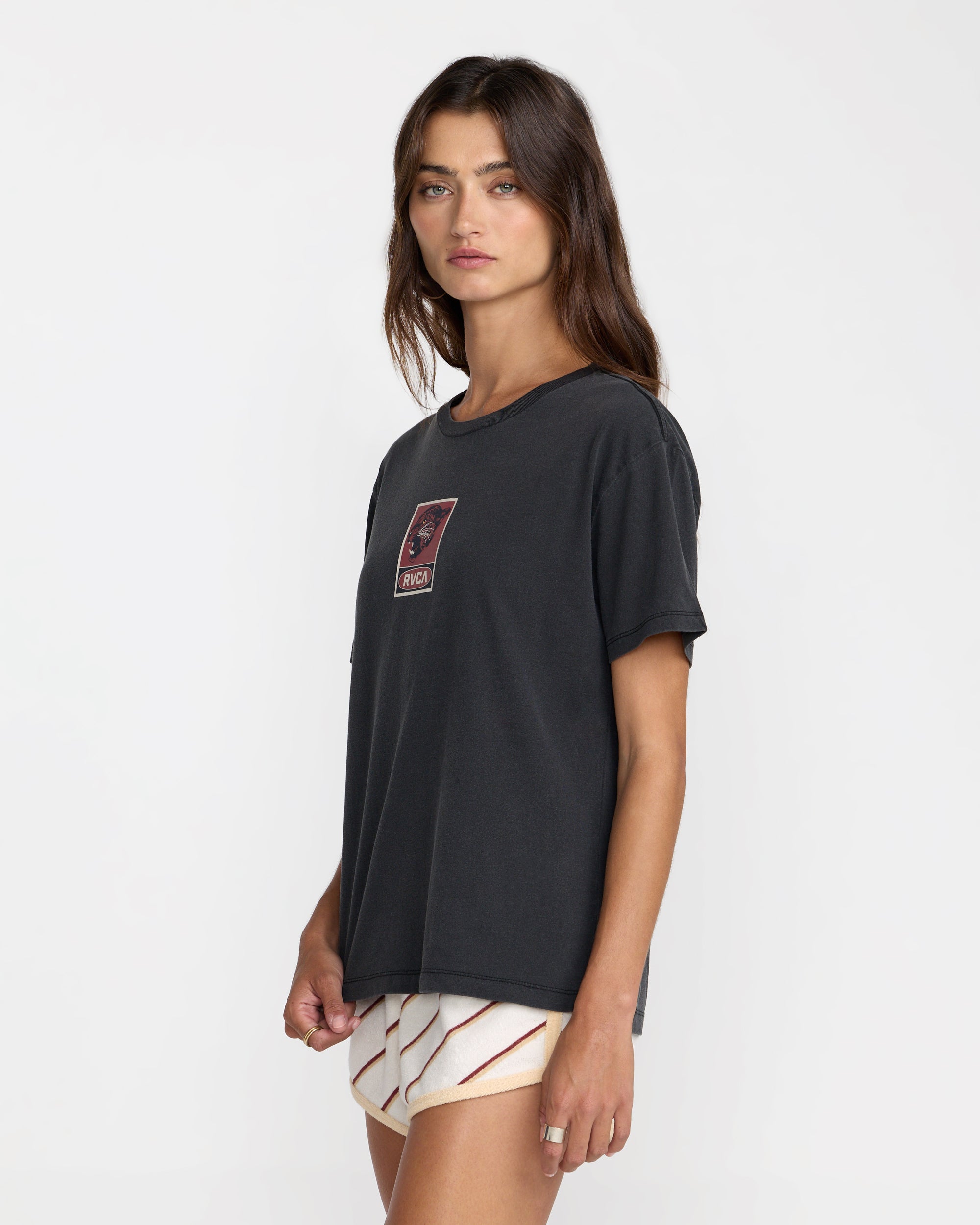 Service Icon Tee - RVCA Black