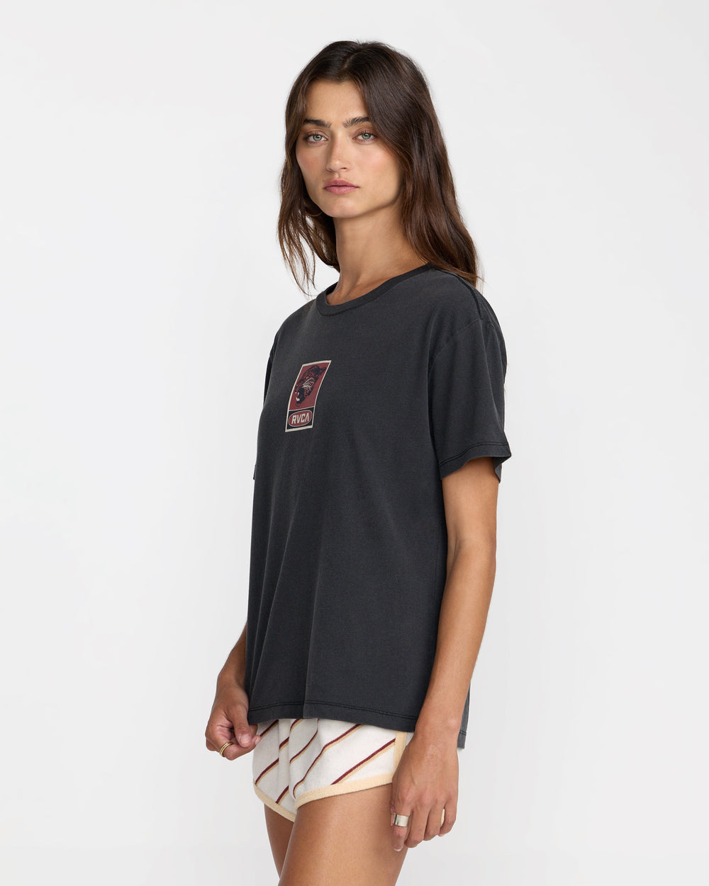 Service Icon Tee - RVCA Black