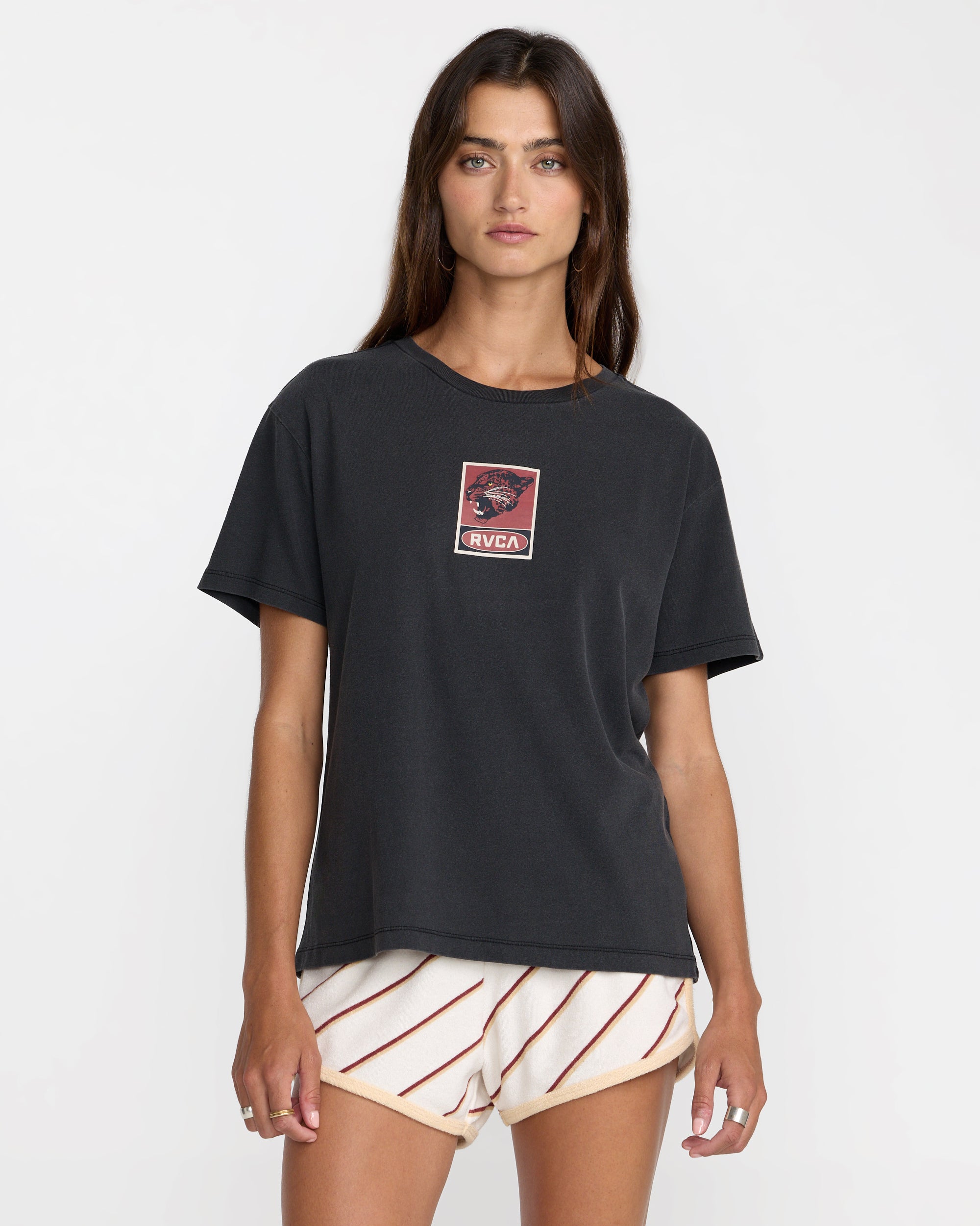 Service Icon Tee - RVCA Black