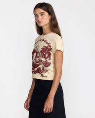 Made In Paradise Tee - Light Tan