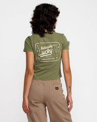 411 Tee - Cypress Green