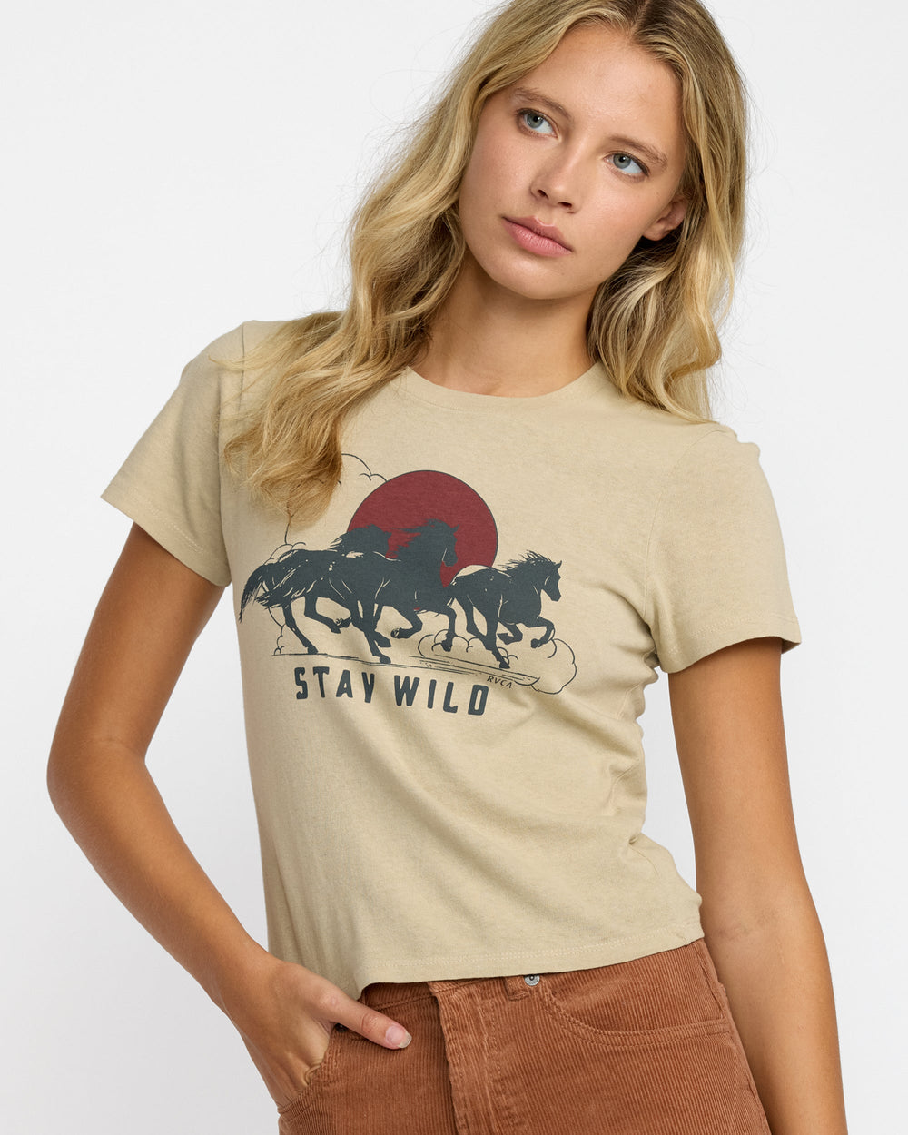 411 Tee - Eucalyptus Solid