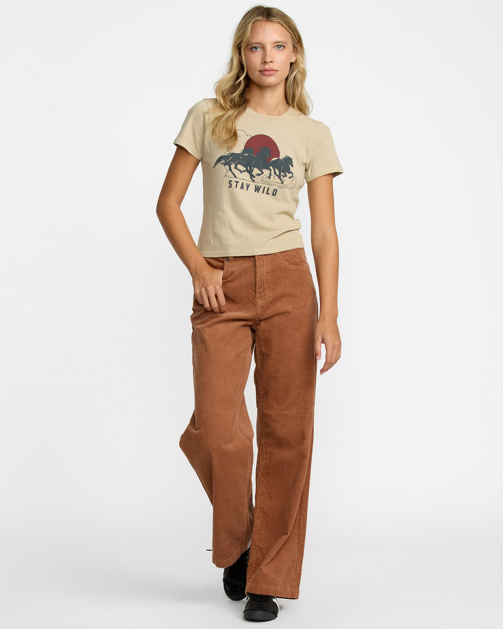 411 Tee - Eucalyptus Solid