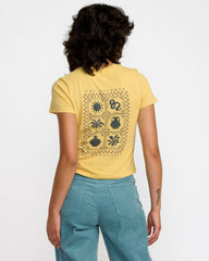 411 Tee - Pale Yellow