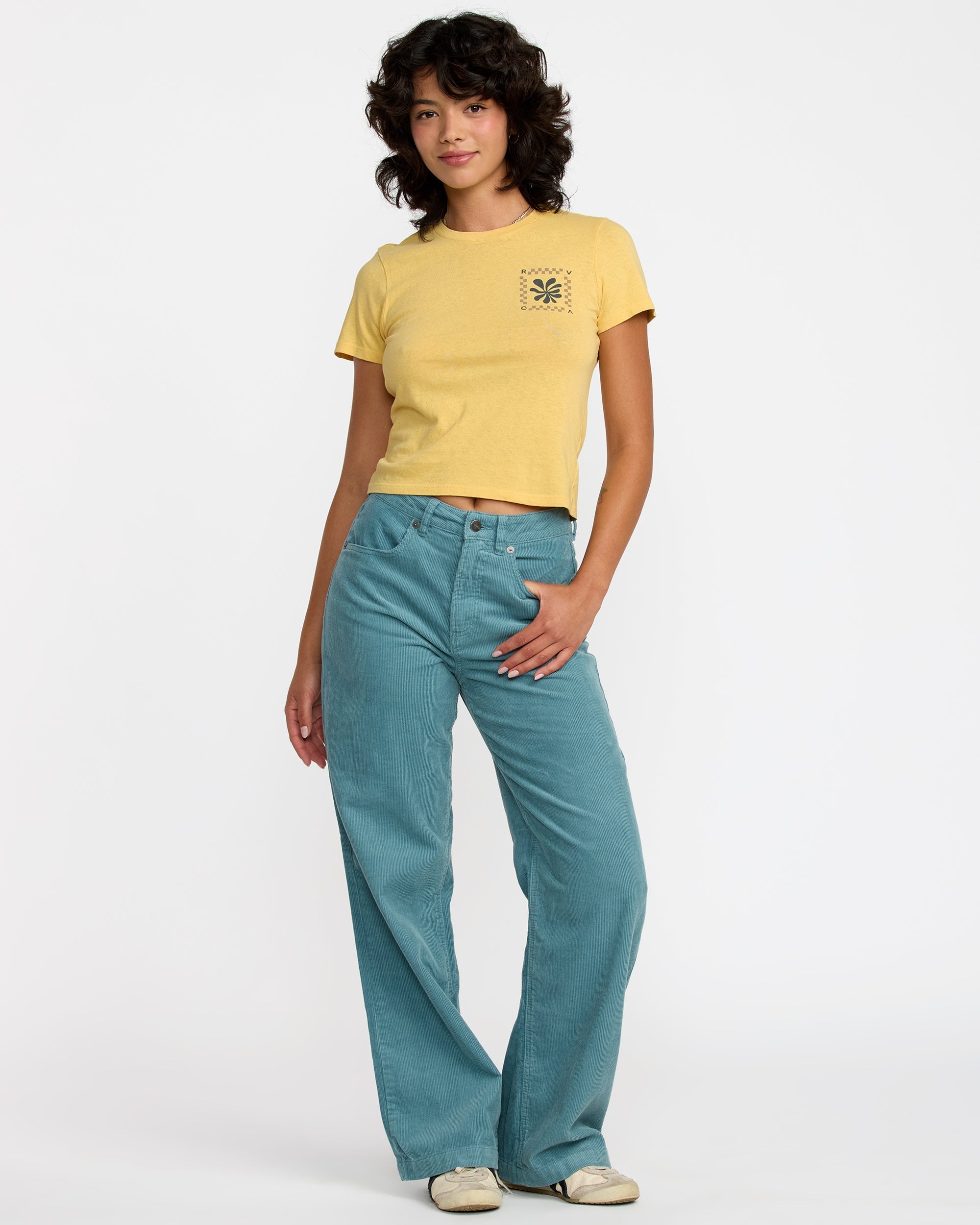 411 Tee - Pale Yellow